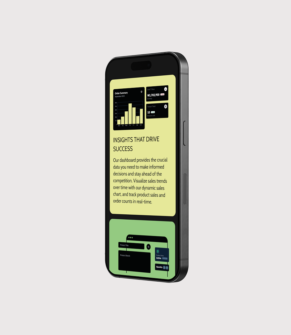 Primeries mobile mockup